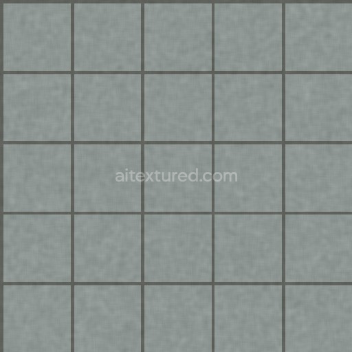 Procedural Square Floor Tile seamless PBR texture preview