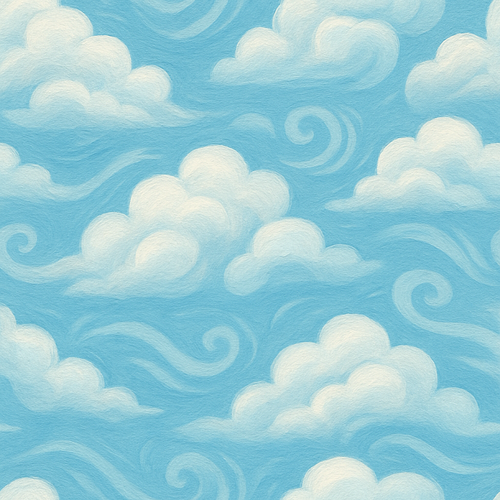 Stylized Air seamless PBR texture preview