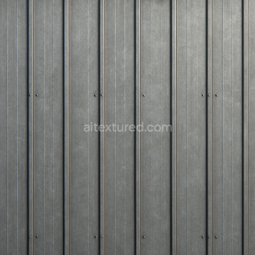 Natural Metal Roofing Texture Seamless 1024X1024