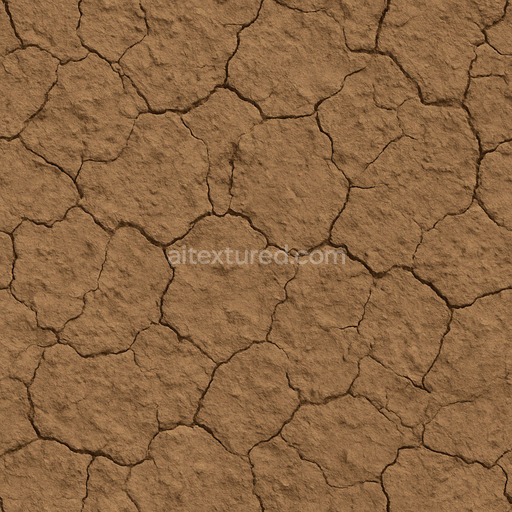 Worn Clay Soil Texture Seamless