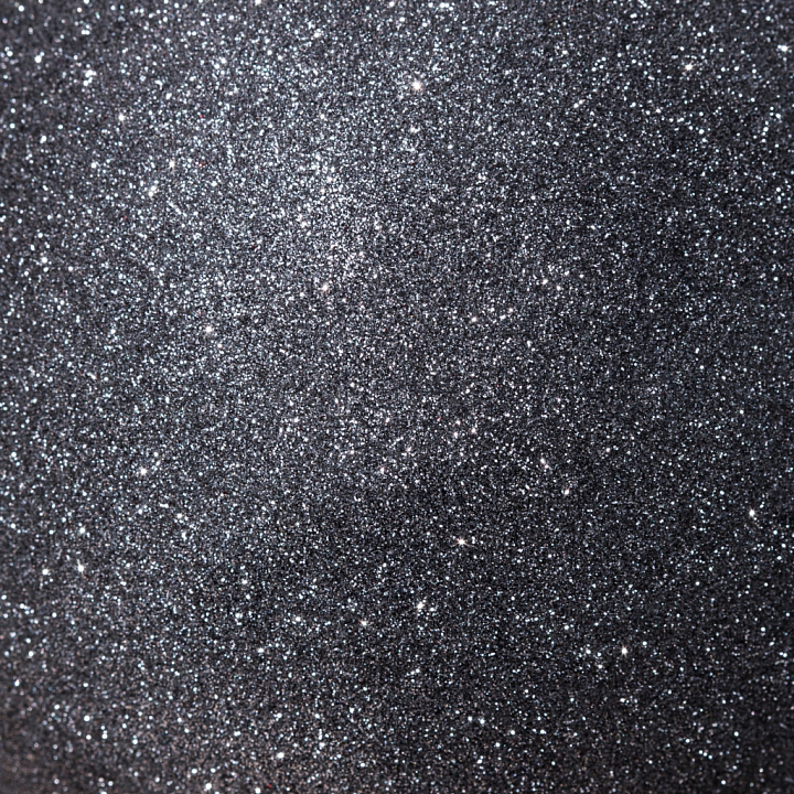 Black Sparkling Fine Glitter seamless PBR texture preview