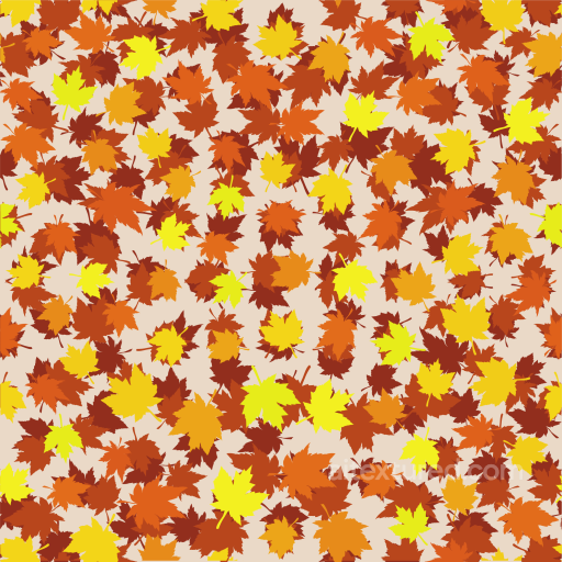 Featuring Vibrant Autumn Leaves in Orange, Yellow, and Brown seamless Autumn Leaves  PBR texture