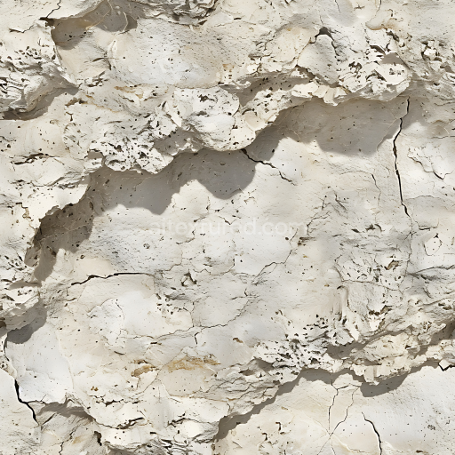 Preview — Seamless 3D Stone PBR Texture Featuring Cracked Dry Clay Surface with Erosion Details