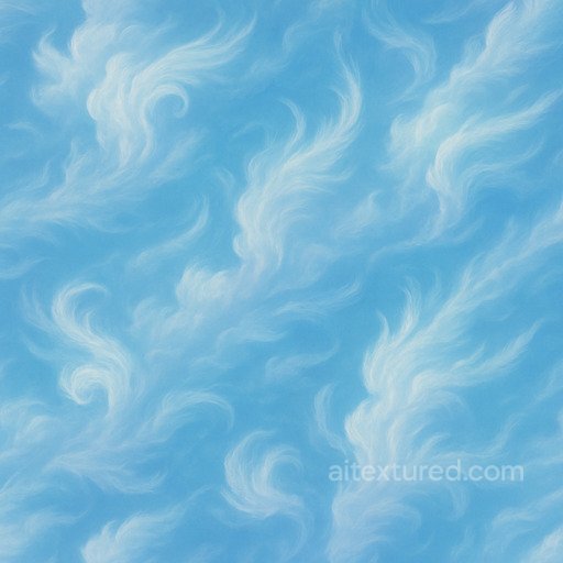 Fantasy Cirrus Seamless Texture seamless Clouds PBR texture