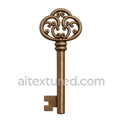 seamless Vintage Brass Key texture 8k free download PBR