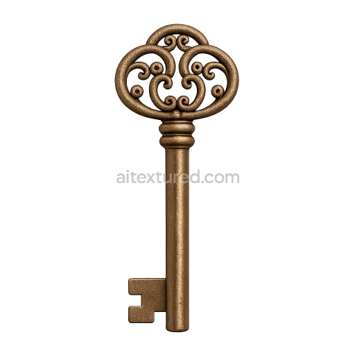 Vintage Brass Key