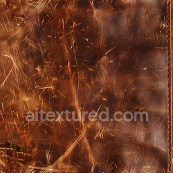 seamless Seamless 3D Brown Distressed Leather PBR Texture with Prominent Scratches & Stitching texture 8k free download PBR