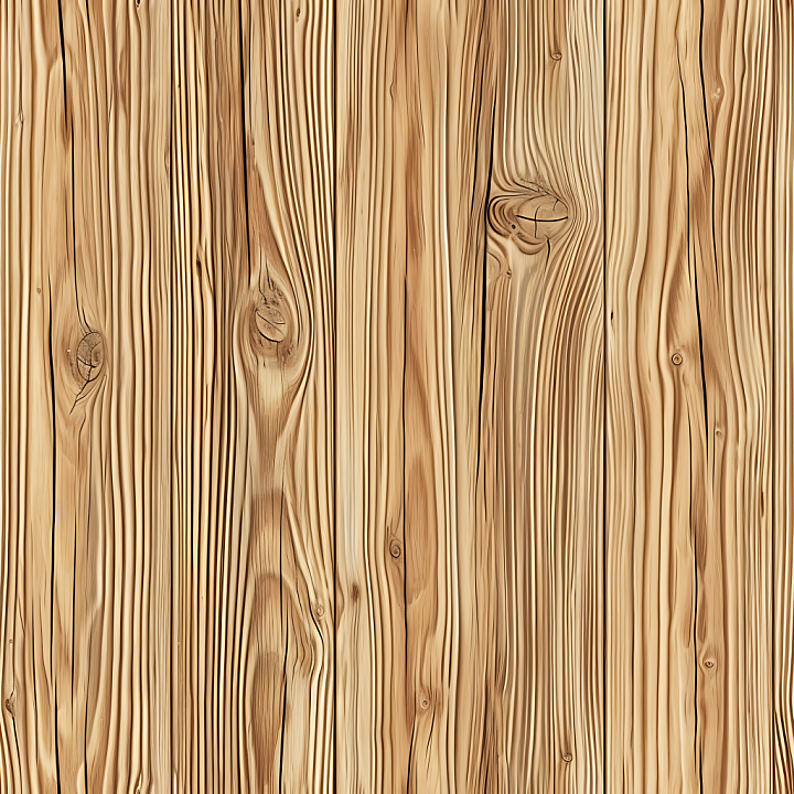 Natural Pine Wood Floor with Knots and Grain Detail seamless PBR texture preview