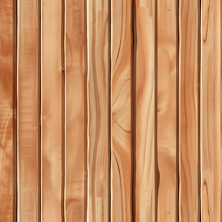 Light Beech Wood Planks with Natural Grain and Subtle Knots seamless PBR texture preview