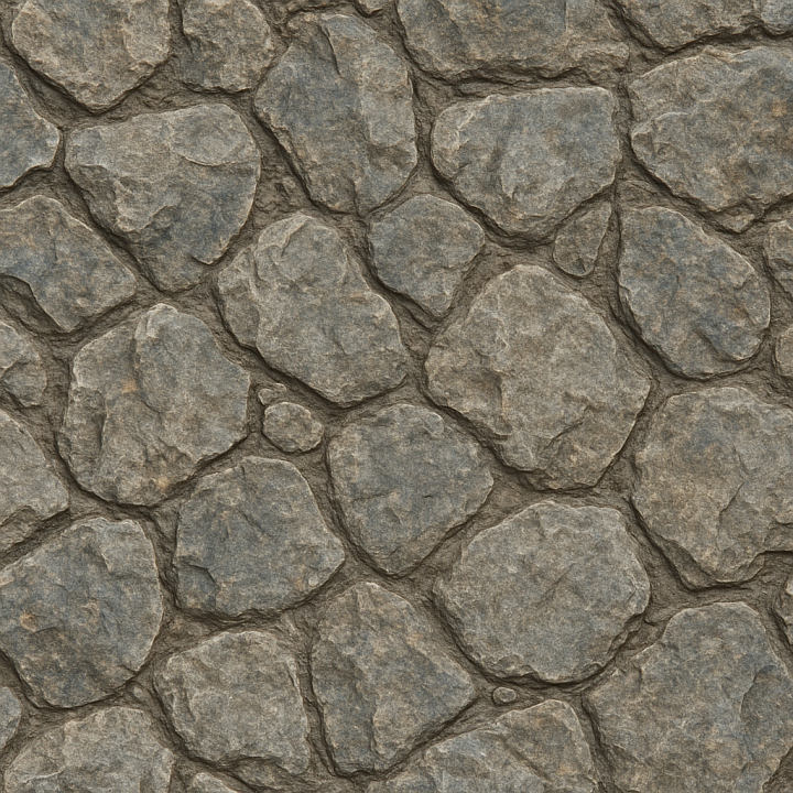 Detailed Stone seamless PBR texture preview