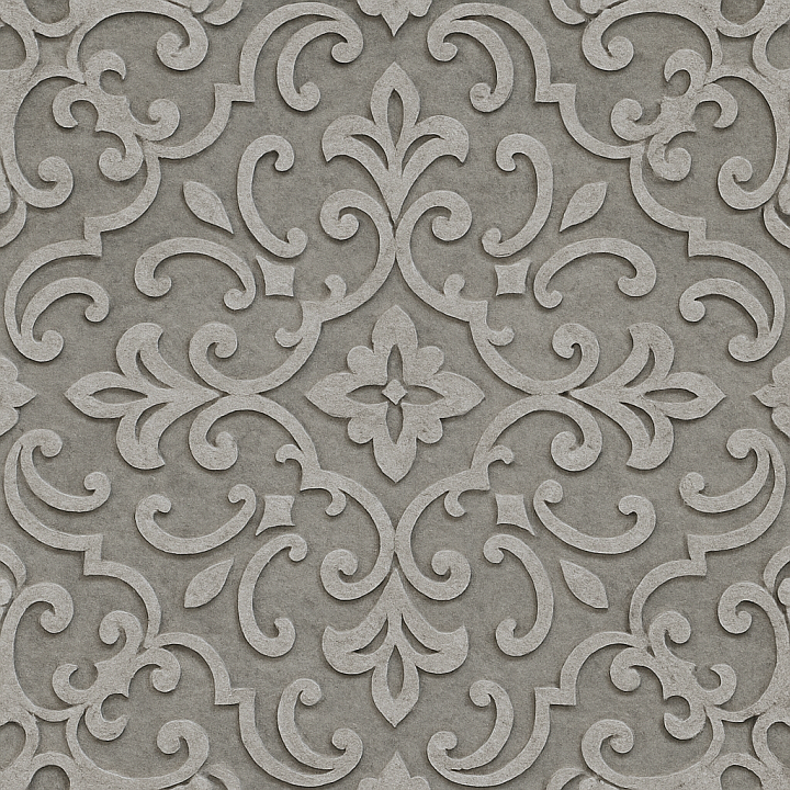 Patterned Cement seamless PBR texture preview