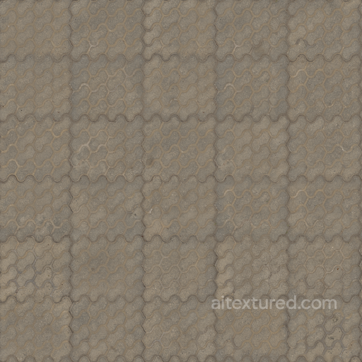 Concrete Pavers seamless Concrete PBR texture