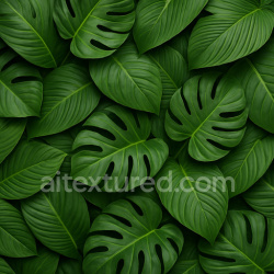 seamless Natural Tropical Leaves Texture Seamless 1024X1024 texture 1024x1024 free download PBR