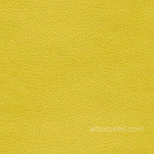 Yellow Ostrich Leather PBR Texture with Characteristic Quillmarks seamless Leather PBR texture