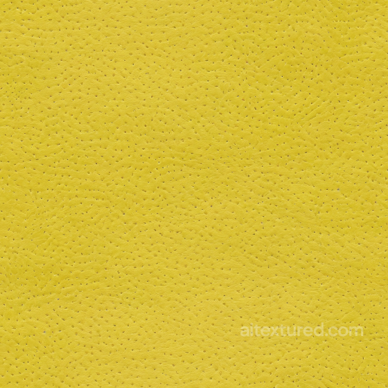 Yellow Ostrich Leather PBR Texture with Characteristic Quillmarks Leather texture preview