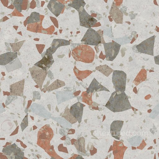 Terrazzo or Marble Texture with Various Colors | Free PBR seamless Marble PBR texture