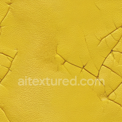 seamless Seamless 3D Yellow Cracked Leather PBR Texture with Fine Grain Detail and Weathered Surface texture 8k free download PBR