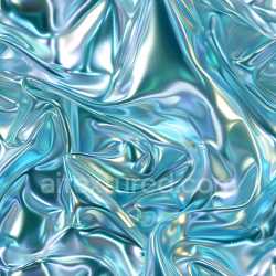 seamless Seamless 3D PBR Texture of Glossy Iridescent Fabric with Fluid Folds texture 8k free download PBR
