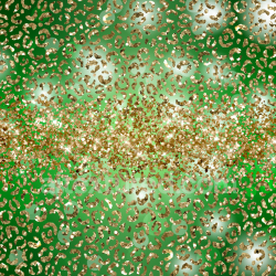 seamless Seamless 3D PBR Texture with Gold Glitter Leopard Spots on Green Background texture 8k free download PBR