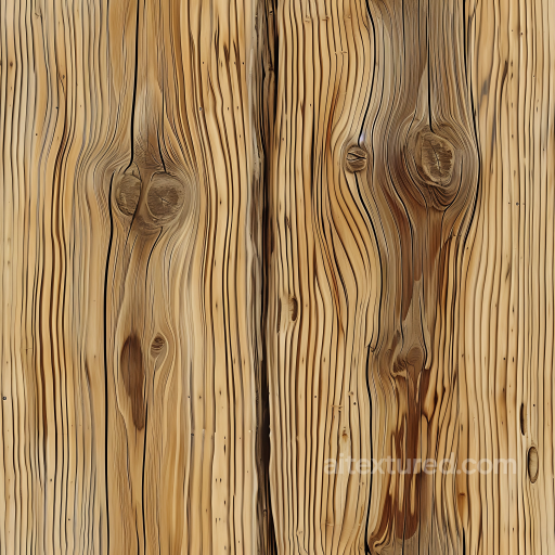 Pine Wood Planks PBR Texture with Distinctive Knots and Grain seamless Wood PBR texture