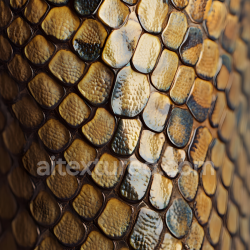 seamless Seamless 3D PBR Texture of Glossy Reptilian Skin with Detailed Scales and Micro Surface Patterns texture 8k free download PBR