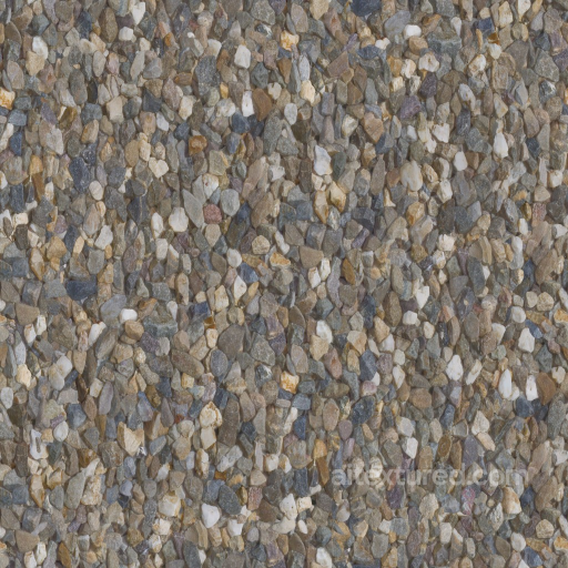 Archviz Floor Ground Pebbles Rocks Ruble Stone - Seamless PBR Texture seamless Flooring PBR texture