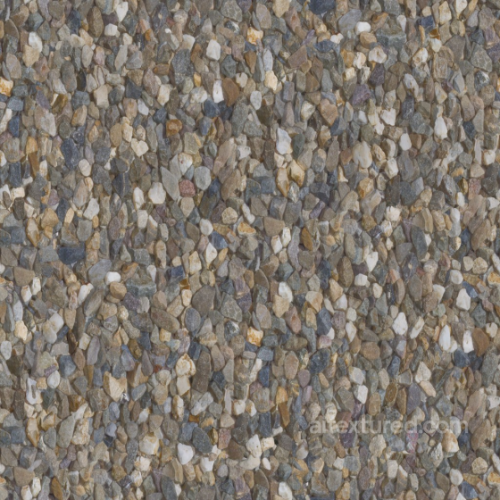 Archviz Floor Ground Pebbles Rocks Ruble Stone - Seamless PBR Texture Flooring texture preview