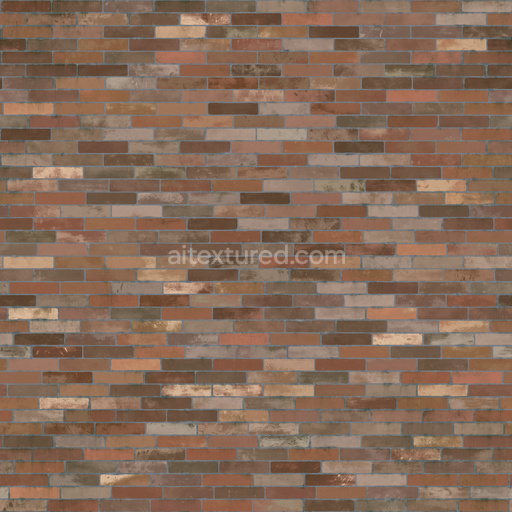 Seamless Bricks 030 by Textures – PBR 3D Texture (8K ready)