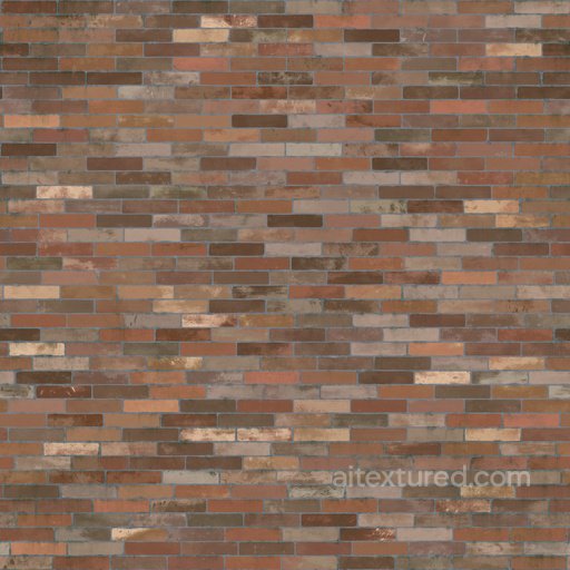 Seamless Bricks 030 by Textures - PBR 3D Texture (8K ready) seamless Brick PBR texture