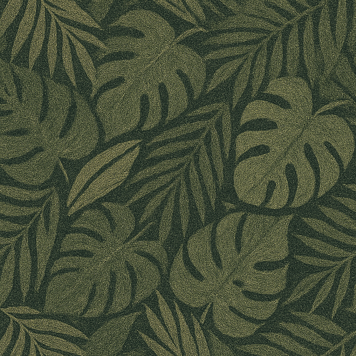 Coarse Tropical Leaves seamless PBR texture preview