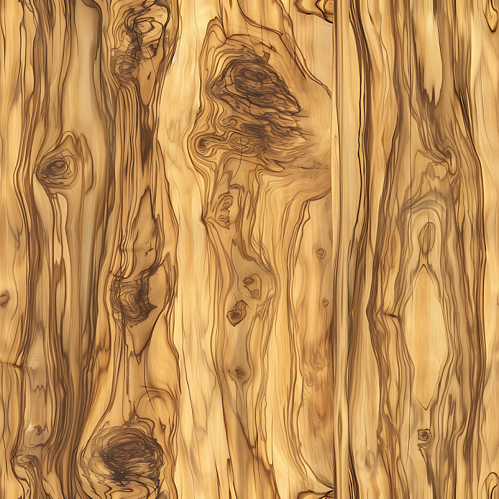 Pine Wood Planks with Knots and Grain Details seamless PBR texture preview