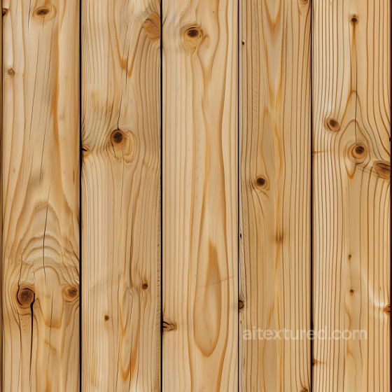 Pine Wood Planks PBR Texture Featuring Natural Knots and Grain Patterns Wood texture preview