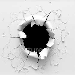 seamless Seamless 3D PBR cracked and hole texture of white broken paint surface texture 8k free download PBR