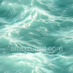 seamless Seamless 3D Water PBR Texture Featuring Realistic Ocean Surface Waves and Light Reflections texture 8k free download PBR