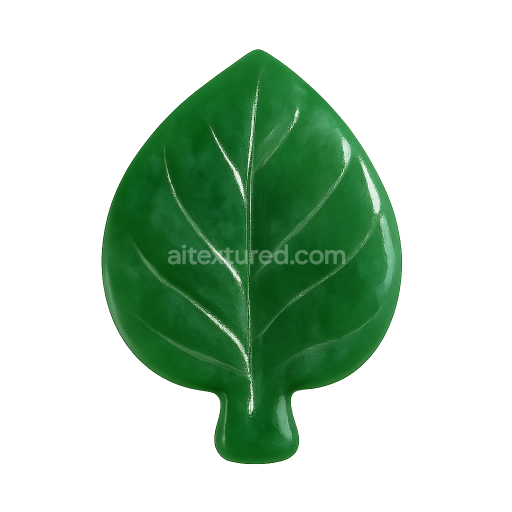 Green Jade Leaf Ornament