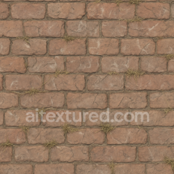 seamless Seamless 3d texture pbr 8k brick weathered pavement with chalk markings and weathered edges texture 8k free download PBR