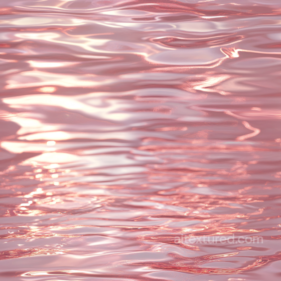 Pink Stylized Water Surface Texture with Smooth Shimmering Waves Water texture preview