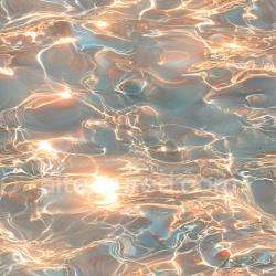 seamless Seamless 3D PBR Texture of Shimmering Water Surface with Golden Highlights texture 8k free download PBR