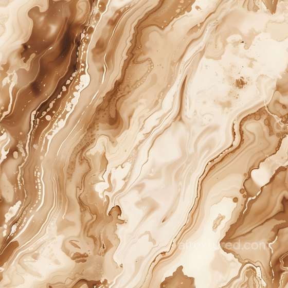 Cappuccino Marble PBR Texture with Fluid Vein Patterns and Polished Finish Marble texture preview