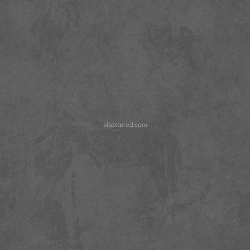 Seamless dark metal PBR texture with detailed surface