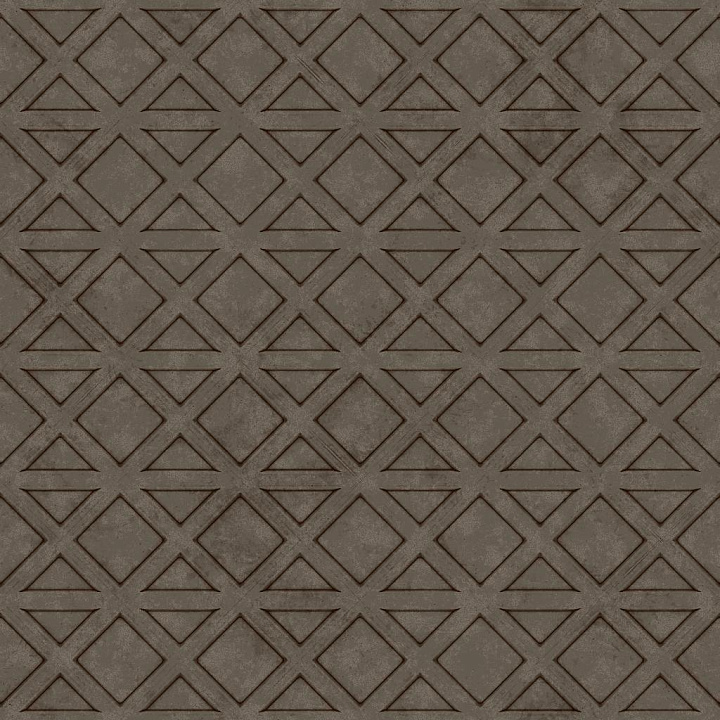 Waffle Brown Concrete Slabs seamless PBR texture preview