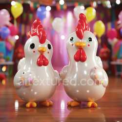 seamless Seamless 3D Inflated PBR Texture of Glossy White and Red Inflated Vinyl texture 8k free download PBR