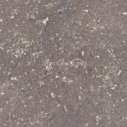 Ground Earth Soil Natural Organic Dirt Layered Textured Rough Leafy
