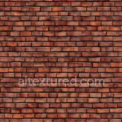 seamless Seamless 3D Cracked Red Brick Wall PBR Texture with Natural Wear and Rough Surface texture 8k free download PBR