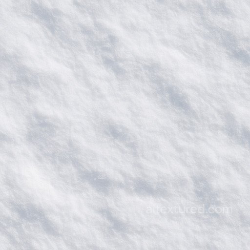Natural Powder Snow Seamless Texture seamless Snow-ice PBR texture