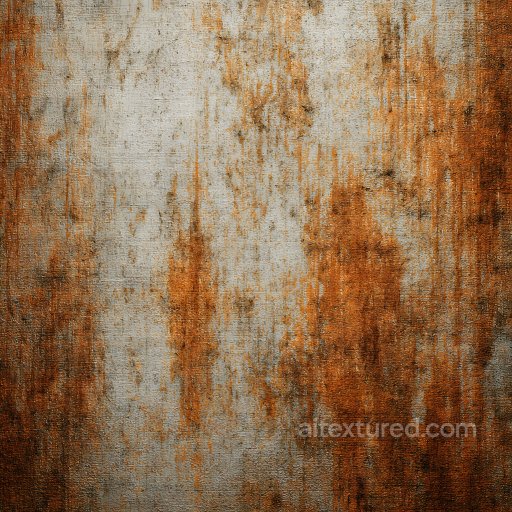 Rusty Metal PBR Texture Featuring Cracked and Weathered Surface texture preview