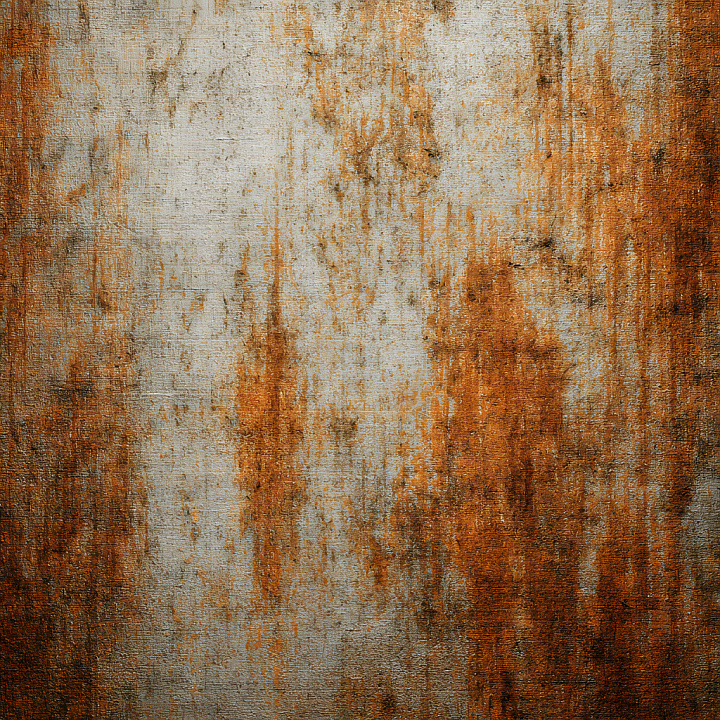 Rusty Metal Featuring Cracked and Weathered Surface seamless PBR texture preview