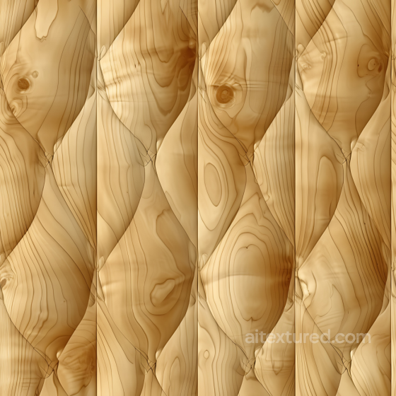 Light Pine Wood Planks PBR Texture with Natural Knots and Grain Wood texture preview