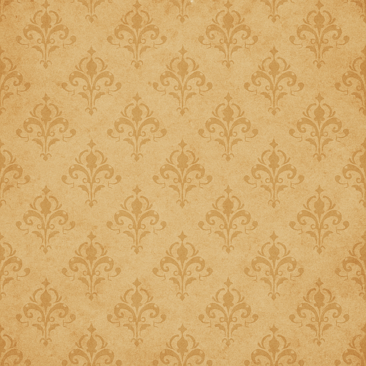 Patterned Parchment seamless PBR texture preview