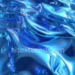 seamless Seamless 3D PBR Texture of Stylized Reflective Liquid Metal Water with Fluid Waves texture 8k free download PBR